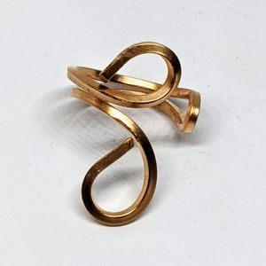 Handcrafted Bronze Statement Ring